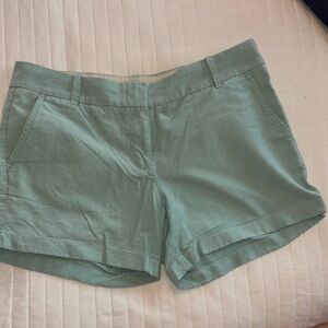 J. Crew Women's Mint Green Shorts
